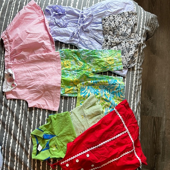 Lots of girls clothes size 5 crewcuts, lilly Pulitzer janie...
